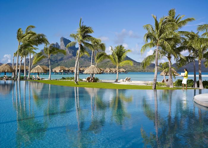 Swimming Pool at the Four Seasons Bora Bora