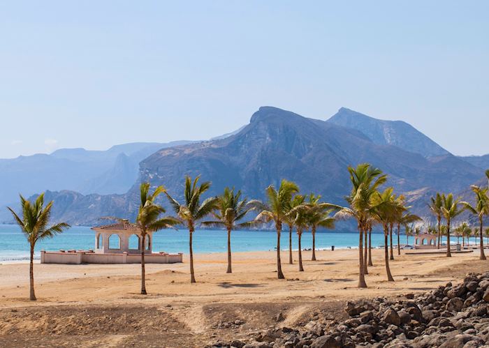 Golden beach, Oman