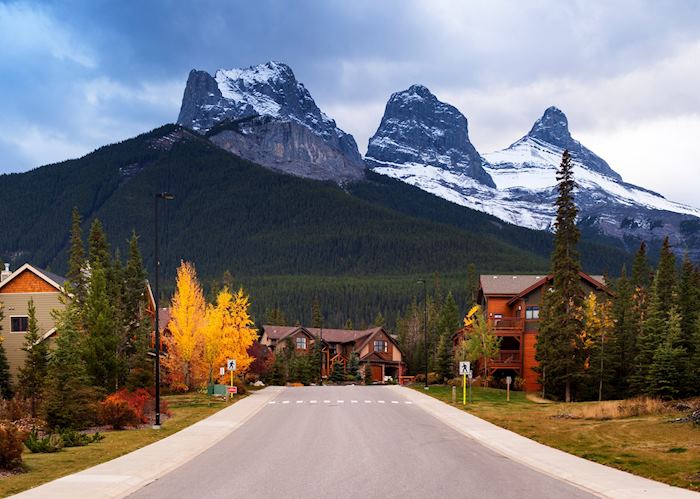 The Three Sister Mountains, near Fernie, British Columbia