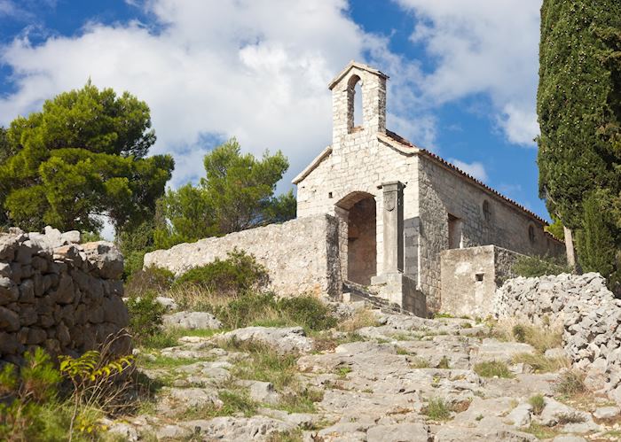 Old stone church, Hvar