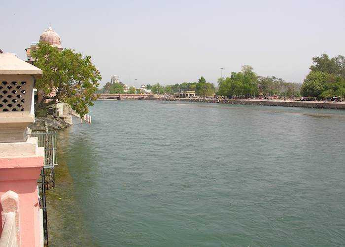 View from Haveli Hari Ganga, Haridwar