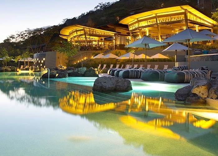 The swimming pool, Andaz Peninsula Papagayo, Costa Rica