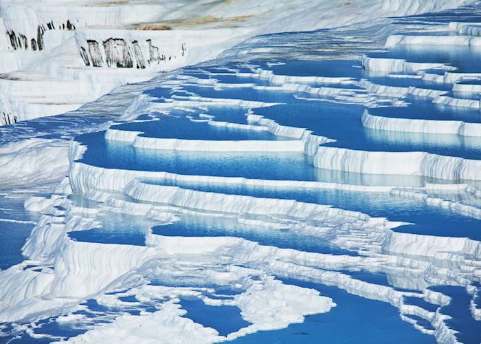 Pamukkale travertines