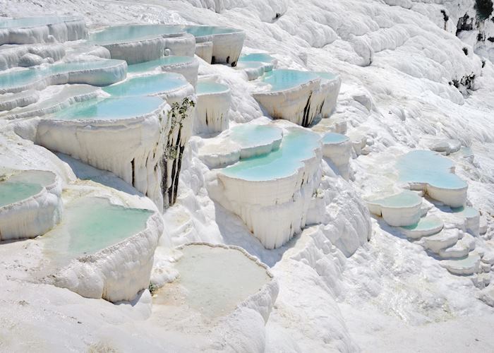 Pamukkale travertines