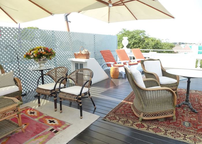 Roof terrace