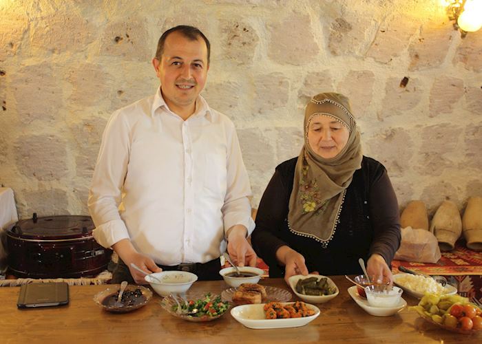 Cookery course at a local home, Cappadocia