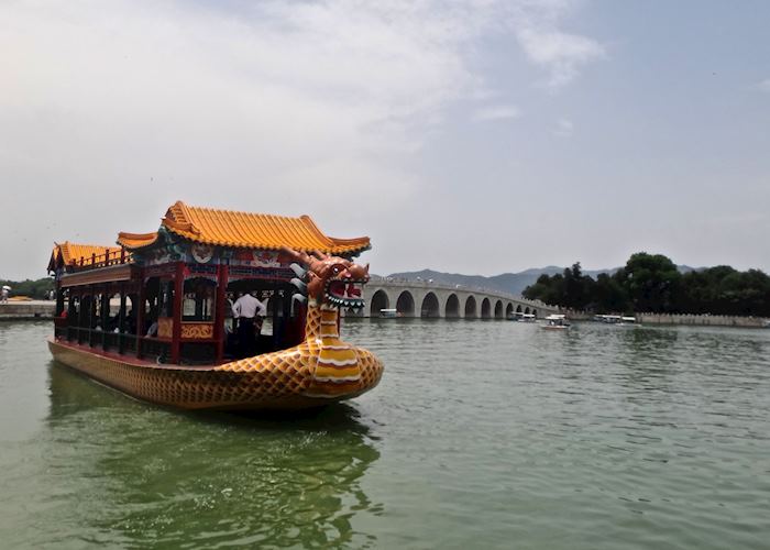 Dragon Boat at the Summer Palace in Beijing