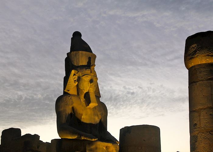 Ramses II statue at Luxor Temple