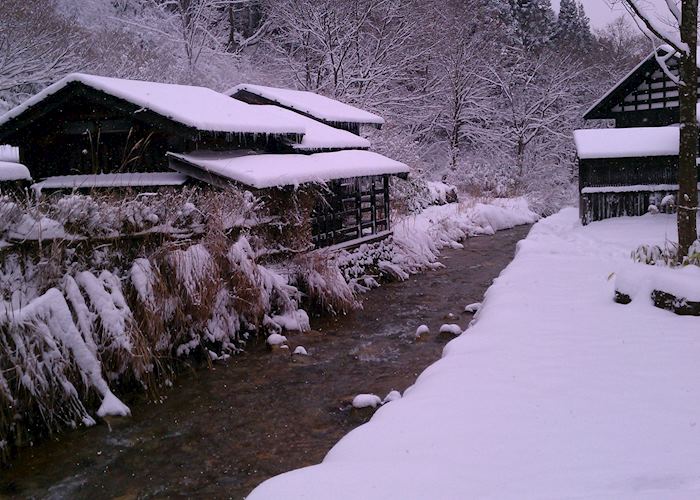 Tsurunoyu in winter