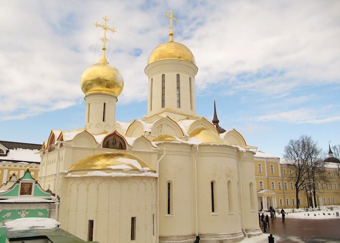 Inside the Trinity Lavra of St. Sergius