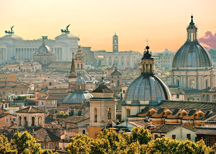 Rome skyline, Italy