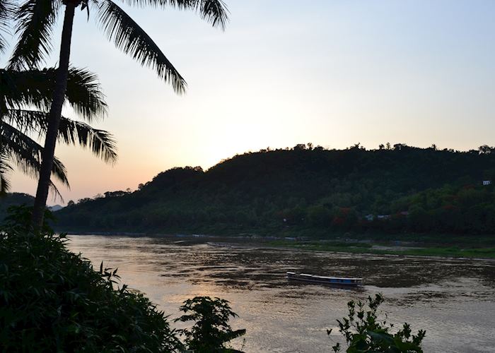 Mekong River at Sunset, Luang Prabang
