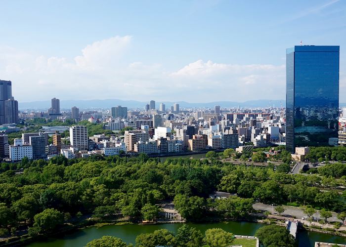 View from Osaka Castle