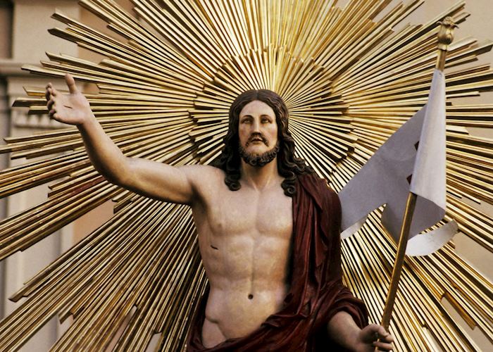 Easter processional statue, Italy