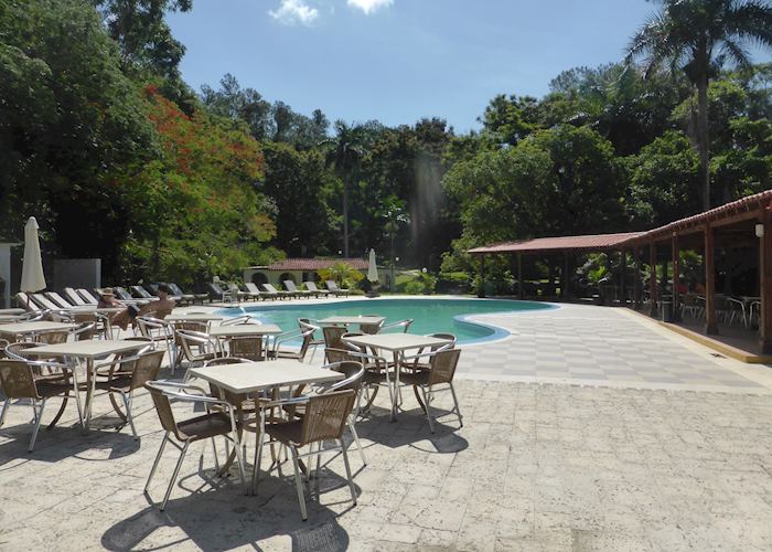 One of the swimming pools at Rancho San Vicente