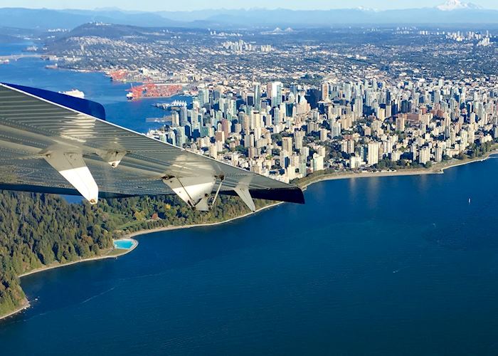 Floatplane over Vancouver