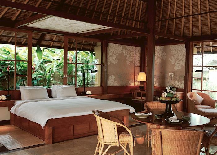 Bedroom at the Amandari, Ubud