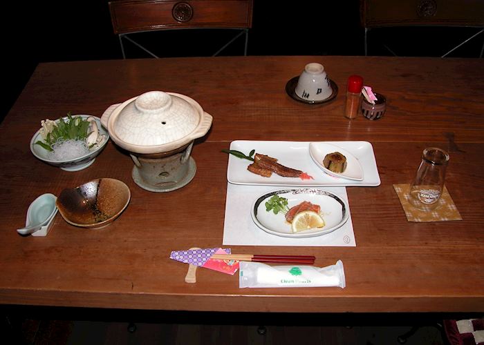 Winter supper, Kawaguchi Minshuku