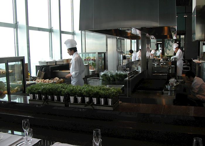 New York Grill kitchen, Park Hyatt