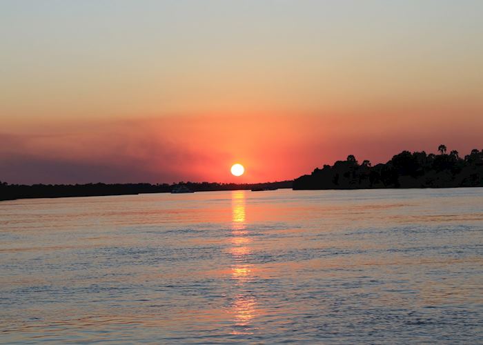 Sunset over the Zambezi