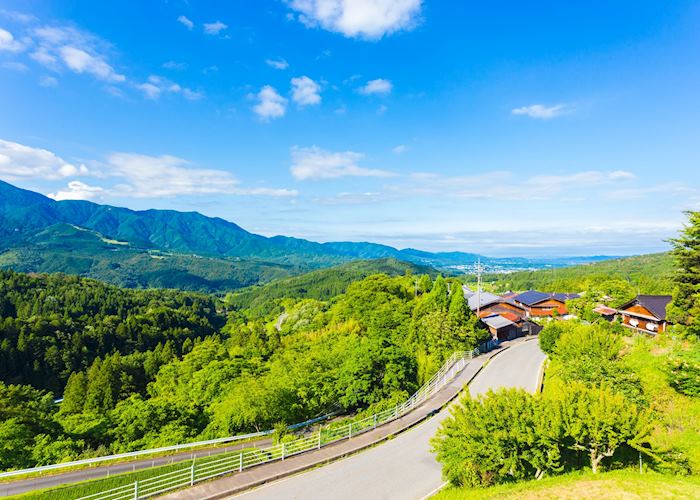 Magome on the Nakasendo Highway