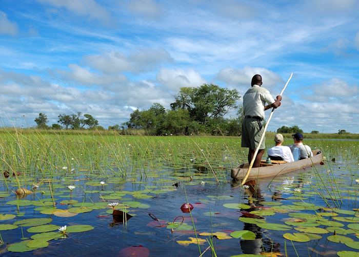 Mokoro excursion on the Delta