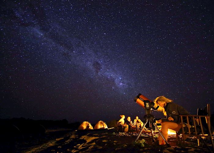 Stargazing from Kichaka Camp