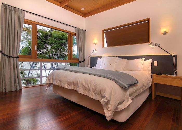 Kereru Suite Bedroom, Bay of Many Coves, Picton & The Marlborough Sounds