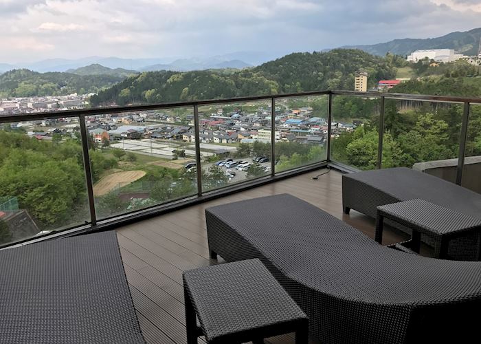 Relaxation area veranda