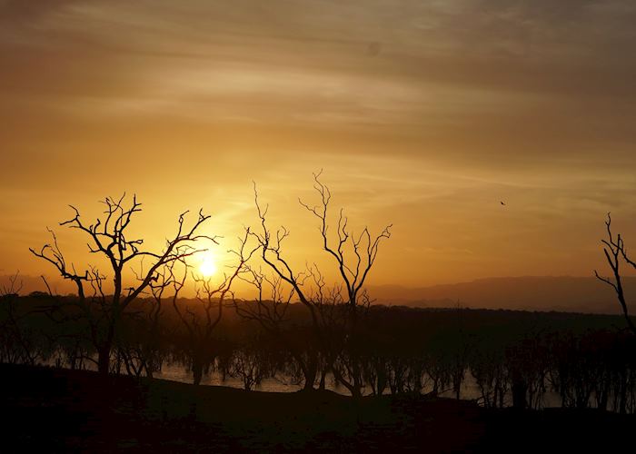 Sunset in Yala National Park