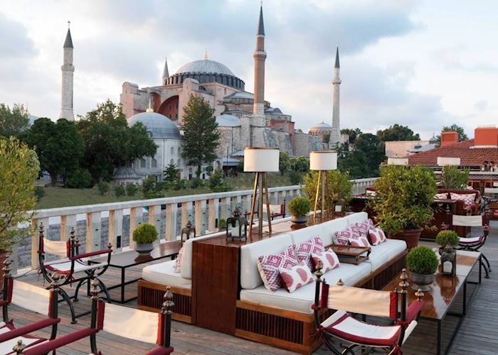 A'YA rooftop lounge at the Four Seasons Sultanhamet