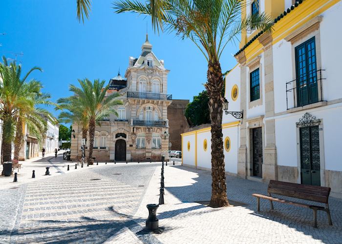 Faro cityscape, Algarve