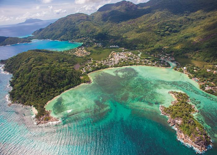 Aerial view, Constance Ephelia Resort, Mahe