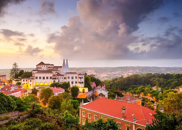 Cityscape of the old town, Sintra