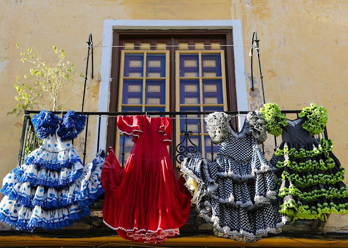 Flamenco dresses, Andalusia