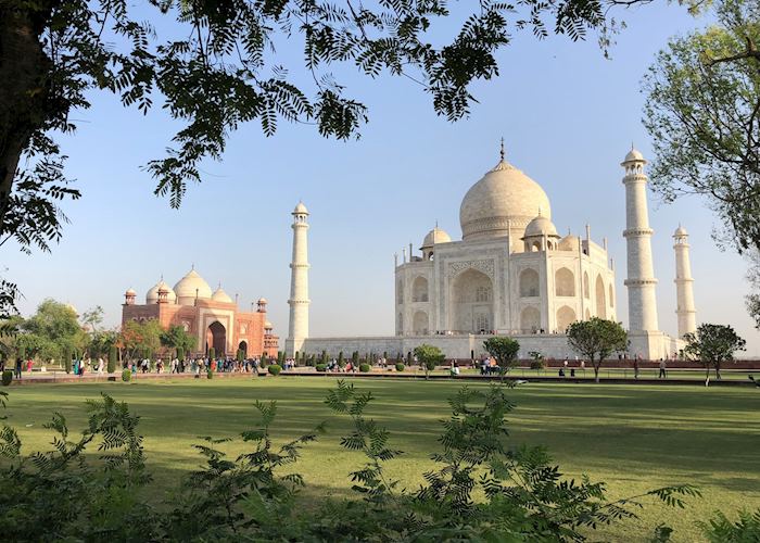 The Taj Mahal gardens