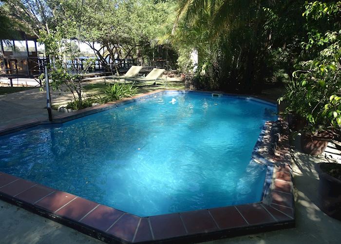 Swimming pool at Mahangu Safari Lodge