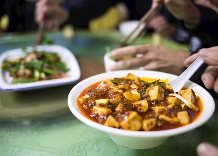 Mapo Tofu on Food Tour, Chengdu