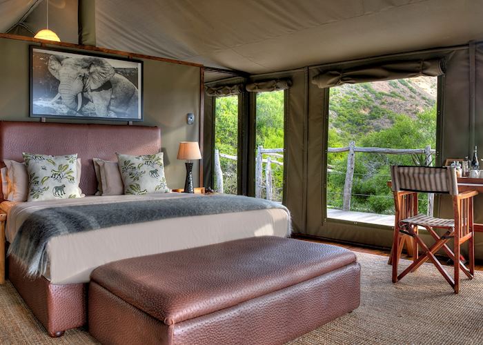 Safari tent, Amakhala Hillsnek