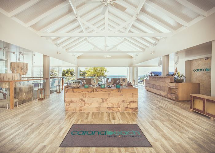 Reception, CaranaBeach Hotel, Mahé