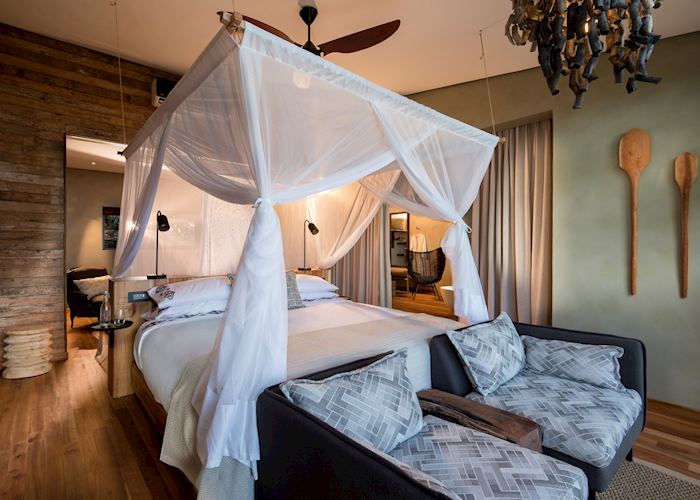 Bedroom at Bumi Hills lodge