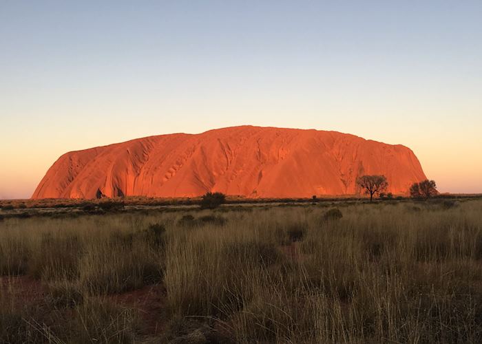 Sunset at Uluru 