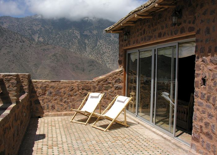 Sun Terrace of Azzaden Trekking Lodge