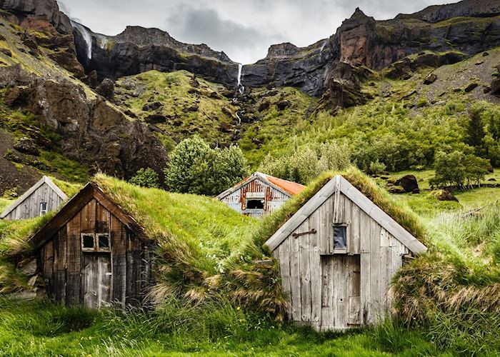 Traditional turf houses