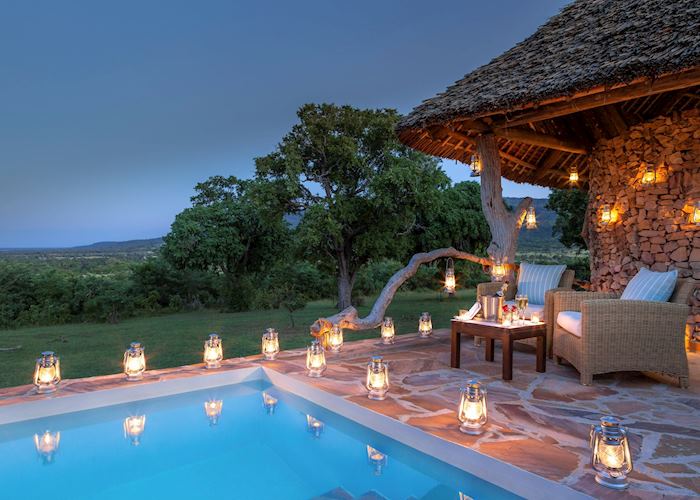 Private plunge pool at your Beho Beho banda