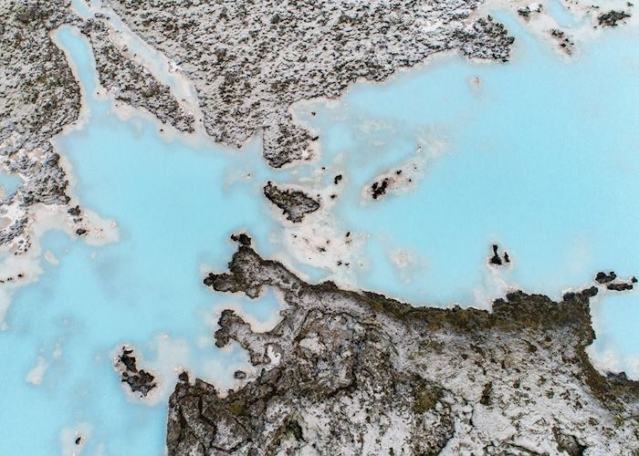 Blue Lagoon from above