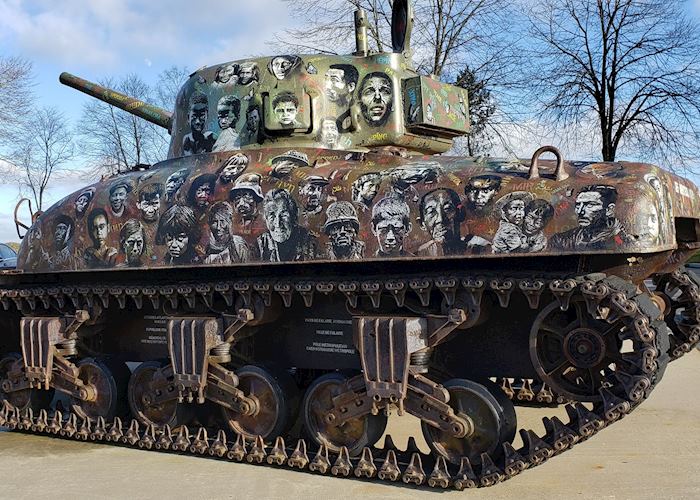 Tank in front of Bastogne War Museum, Belgium