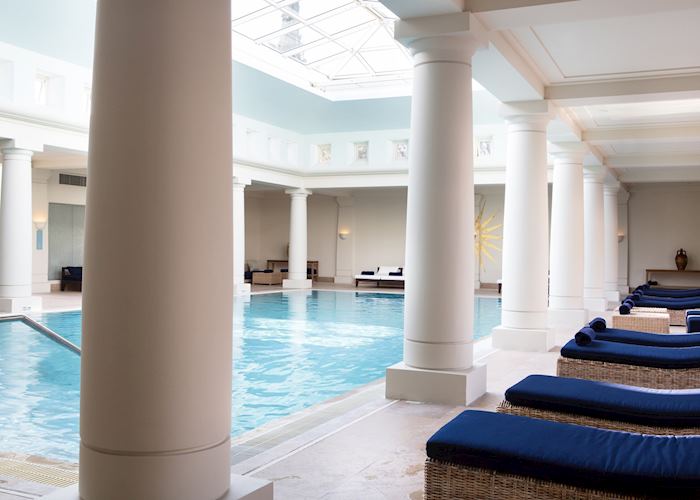 Indoor pool and spa, Anassa Hotel