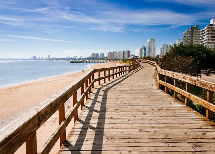 Boardwalk at Punta del Este