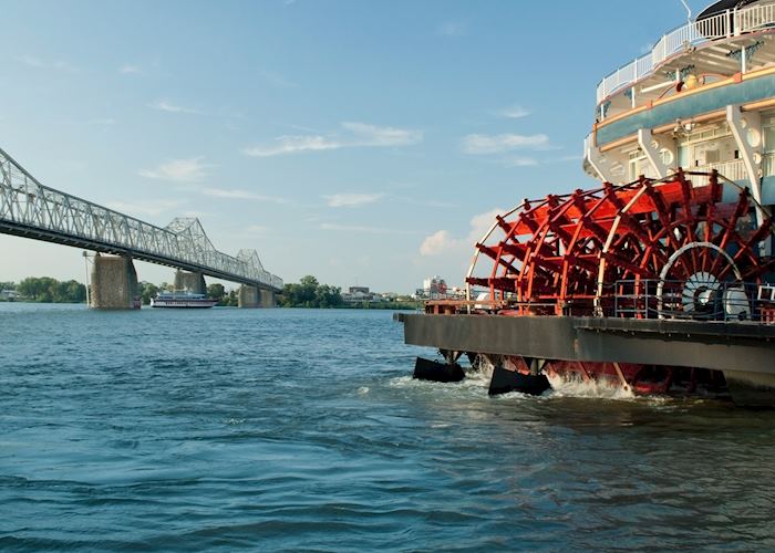 Paddleboat on the Mississippi River